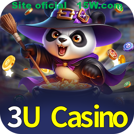 Imagem promocional da 3U Casino mostrando a plataforma e suas vantagens