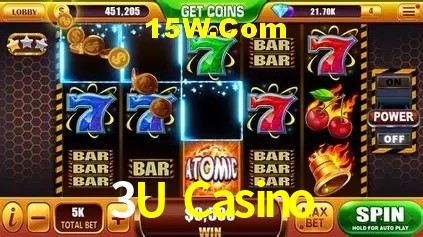 Jackpots e promoções na 3U Casino
